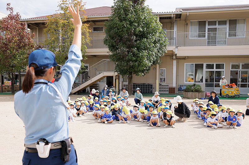 高松東幼稚園　安全教室